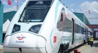 Factory Trial Start For 1st Turkish-Made Electric Train