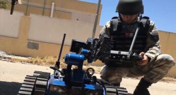 Turkish-Made Robot Used to Destroy Explosives in Libya