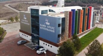 Uniquely designed Turkish library serves users