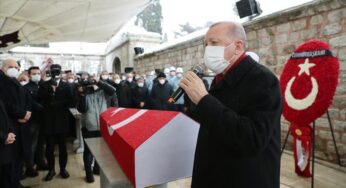 Funeral Held For Ex-Istanbul Mayor Kadir Topbas