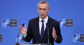 NATO chief urges Russia to withdraw from Ukraine’s borders