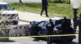 U.S. Capitol Police officer is killed and another is injured in a vehicle attack; suspect is shot and killed.
