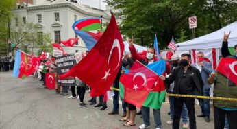 Turkish-American Community capital protest Biden’s ‘genocide’ remarks
