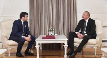 Azerbaijani leader receives Turkish defense officials