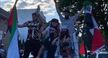 Bella Hadid joins New York City protests in support of Palestine