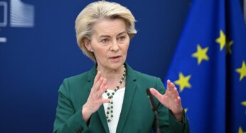 Threat of tariffs risks further disruption to crucial supply chains, says EU’s von der Leyen
