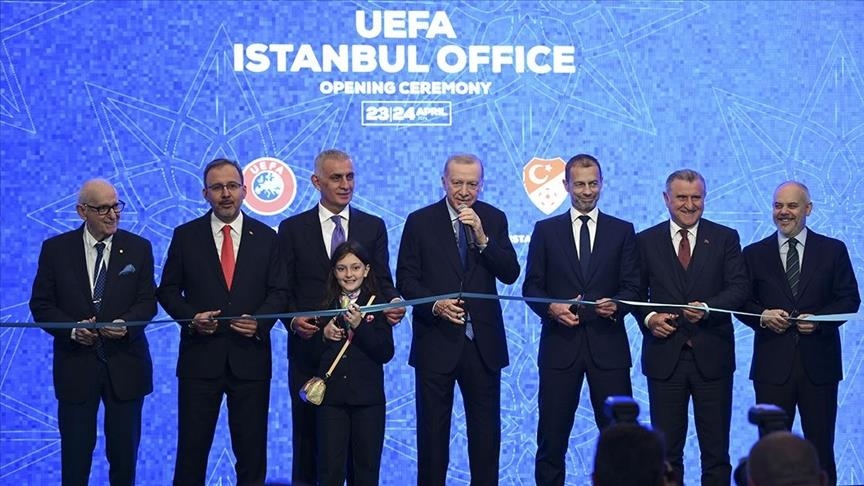 UEFA opens Istanbul office ahead of major tournaments