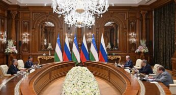 Top Russian diplomat visits Uzbekistan to deepen strategic alliance, celebrate World War II anniversary